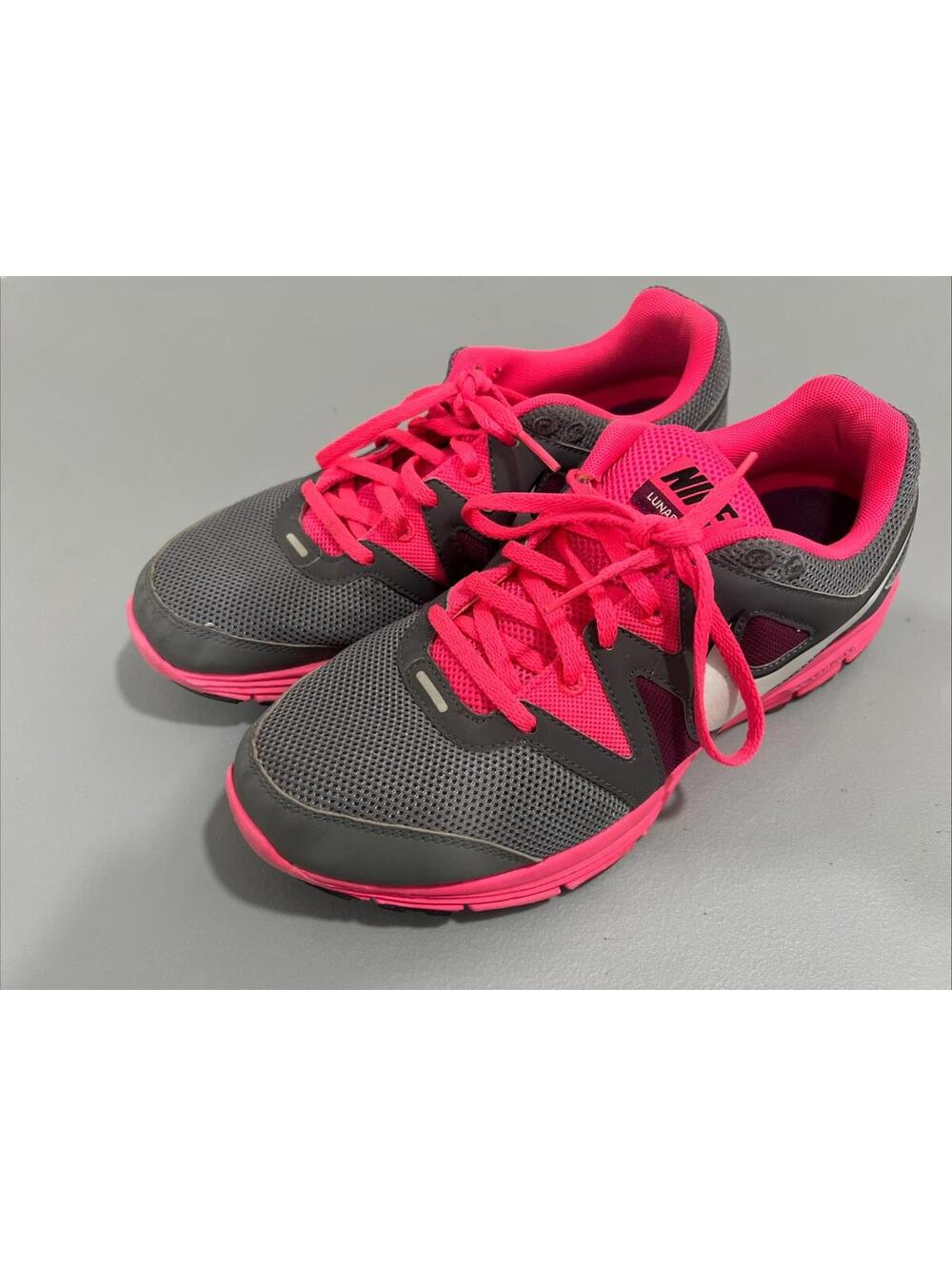 Nike Lunarfly 3 Women's Pink & Gray Running Sneakers SIZE 10